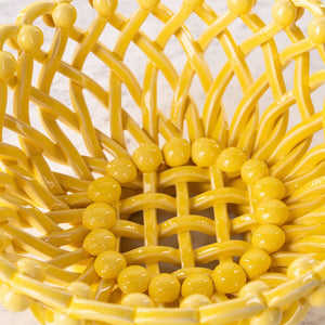 Designer woven basket