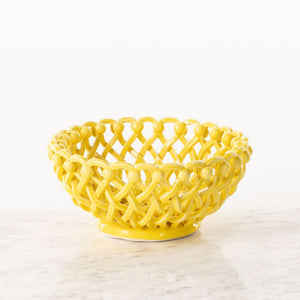 Designer woven basket