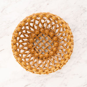 Designer woven basket