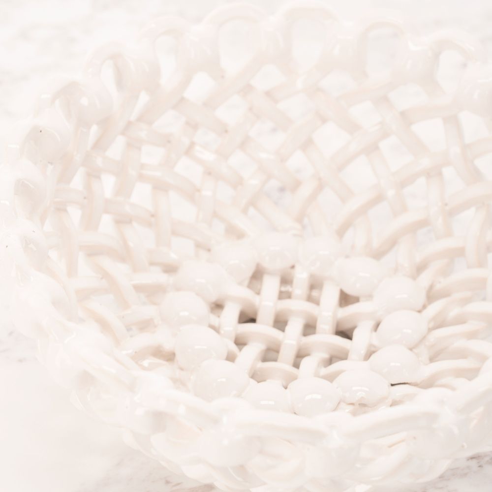 Designer woven basket