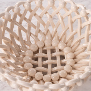 Designer woven basket