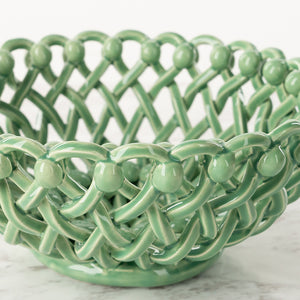 Designer woven basket