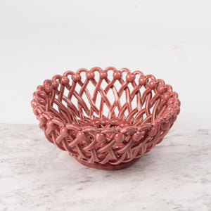 Designer woven basket