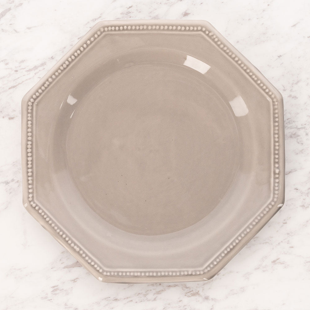 Assiette Plate | Louis XVI perlé